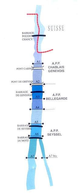 carte rhône
